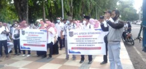 APDESI Situbondo Lakukan Aksi Demo Damai, Menolak Perpres 104 Tahun 2021