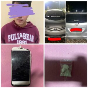 Simpan Sabu Dalam Mobil,Warga Pesawaran Ditangkap Subdit 3 Ditresnarkoba Polda Lampung