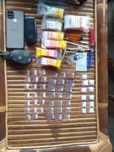 Warga Kelurahan Bumi Agung- Kalianda Diamankan Satnarkoba Polres Lamsel
