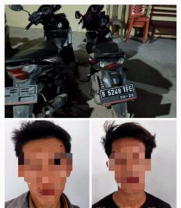 Dua ABG Pelaku Curanmor diamankan Jajaran Polsek Tanjung Bintang