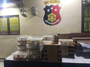Jajaran KSKP Bakauheni, Berhasil Amankan 1.278 Ekor Burung Berbagai Jenis