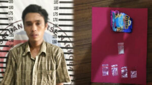 Satresnarkoba Polres Tulang Bawang Tangkap Pengedar Narkotika di Kebun