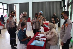 Pelayanan Presisi Polresta Bandar Lampung di sertai Bansos, Dekatkan Masyarakat dengan Kepolisian