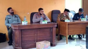 Kapolsek Kangayan Hadiri Pelantikan LMDH Yang Baru Didesa Torjek