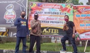 Anggota AJIB Ucapkan Selamat Datang Kapolres Bondowoso Yang Baru Dan Selamat Jalan Serta Sukses Untuk Kapolres Lama