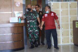 Letkol Inf Jadi S.I.P Bersilaturahmi Ke Kantor Kejaksaan Negeri Padang