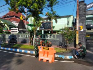 Pembersihan Pangkalan Bentuk Pembinaan Satuan Kodim 0822 Bondowoso
