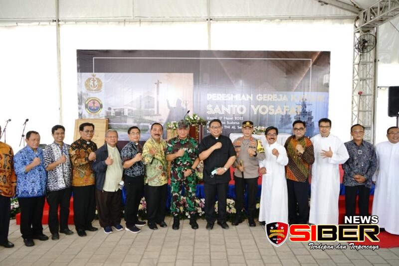 Bang Yusep Hadiri Peresmian Gereja Katolik Ini Pesan Kapolrestabes Surabaya