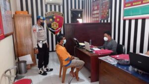 Pamit Pinjam Sepeda Motor Jemput Istrinya,Pemuda Inisial H Ditangkap Polisi