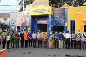 AKBP Wimboko bersama Forkopimda Tinjau Pos Operasi Ketupat 2022