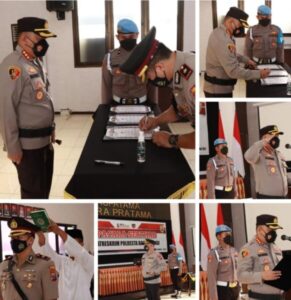 Ini Pesan Kapolresta Banyuwangi Saat Pimpin Sertijab