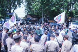 Aksi Demo ASBII Berjalan Tertib Ini Komentar Kapolres Situbondo