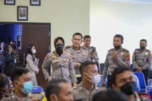 Polrestabes Surabaya Adakan Pelatihan Latkatpuan, Berikut Pesan Kasat Lantas