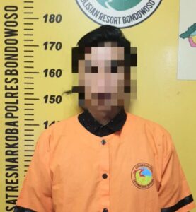 Satreskoba Polres Bondowoso Tangkap Pengedar Sabu Asal Kec.Grujugan