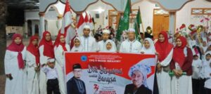 Peringati HUT RI Ke-77, Santri MI/Madin Desa Jatisari Situbondo Gelar Do’a Bersama untuk Bangsa