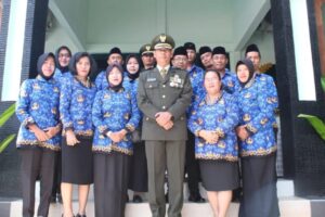 Kodim 0825/Banyuwangi Laksanakan Upacara Virtual Peringatan Detik-detik Proklamasi Kemerdekaan RI Ke-77