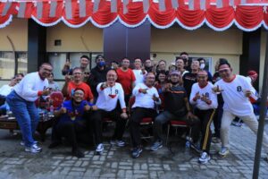 HUT RI Ke-77 Direktorat Intelkam Polda Jatim Gelar Lomba dengan Awak Media