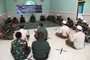 Peringati HUT RI Ke-77, Kodim 0822 Bondowoso Gelar Doa Bersama