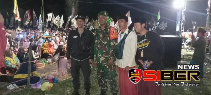 Sukseskan Jalannya Sholawatan, Babinsa Pujer Lakukan Pengamanan