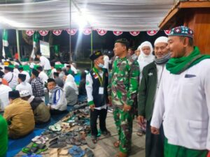 Pererat Silaturahmi, Danramil Pujer Hadiri Pengajian