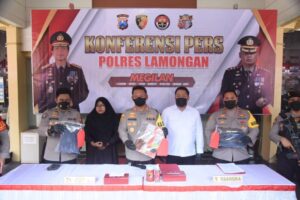 Polres Lamongan Berhasil Ungkap Misteri Kematian Seorang Pegawai Bank di Tempat Parkir RSUD dr.Soegiri