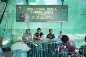 Kenali Anggota Lebih Dekat, Dandim 0822 Bondowoso Kunjungi Koramil Jajaran