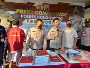 Korupsi Dana Desa Mantan Kades Lombok Wetan Ditahan Polres Bondowoso