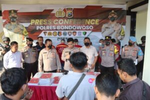 Polres Bondowoso Berhasil Ungkap Kasus Perjudian Konvensional Dan Online Tangkap Dan Sita Barang Bukti