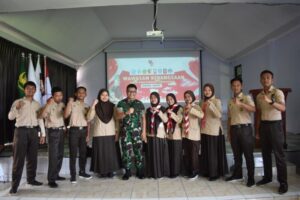 Dandim 0825 Laksanakan Wasbang Di SMA Negeri Darussolah