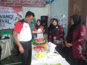 Panitia HUT RI ke-77 Dusun Krajan Laksanakan Penilaian Perlombaan