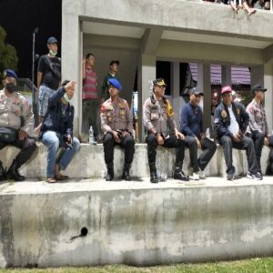 Kapolresta Banyuwangi Menerjunkan Ratusan Personil Dalam Laga Pramusim