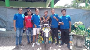 M Dayat Dari Bengkel Hasil Berkah Motor Taman Ikuti Roadrace Di acara Harjabo Dan HUT RI