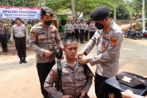 Sembilan Belas Polisi Bintara Baru, Siap Layani Masyarakat Lampung Selatan