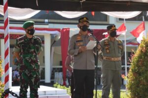 Polres Bondowoso Adakan Apel Siaga Karhutla