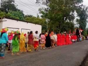 Peserta Karnaval Di Desa Tegalharjo Berikan Apresiasi Kepada Panitia HUT RI
