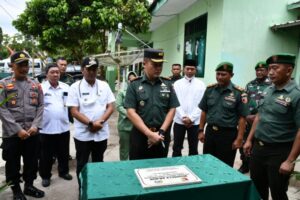 Dandim 0822 Bondowoso Resmikan Mushola An Nur Pos Koramil Sumber Wringin