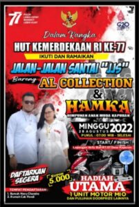 AL COLECTION Gandeng HAMKA Selenggarakan JJS Dengan Hadiah Utama Satu Unit Sepeda Motor