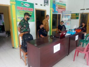 Bantu PMI, Babinsa Koramil 0822/01Bondowoso Ajak masyarakat Ikut Donor Darah