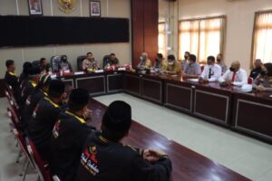 Gandeng KONI, Dikpora, IPSI dan Antar Perguruan Silat, Polres Magetan Gelar FGD