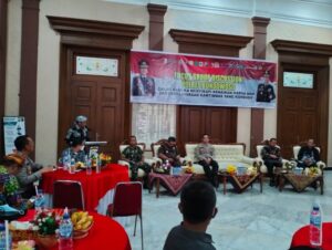 Ini Pesan Kapolres Bondowoso Dalam Kegiatan FGD Untuk Menyikapi Kenaikkan Harga BBM