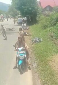 Tawuran Sesama Pelajar SMA Negeri 2 Tarusan, Disebabkan Menggeber-geberkan Sepeda Motor Berbuntut Panjang