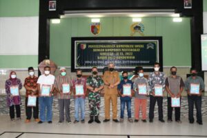 Perkuat Silaturahmi, Kodim 0822 Bondowoso Menggelar Komsos dengan Komponen Masyarakat