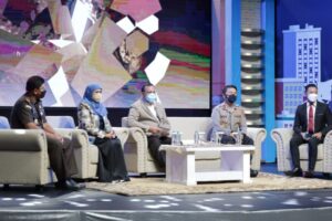Ketua KPK bersama Forkopimda Jatim Talk Show Di TVRI