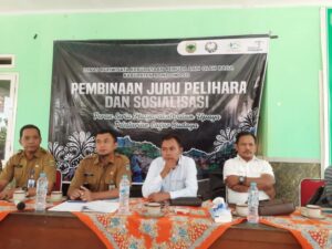 Berikan Motivasi, Dinas Pariwisata Kunjungi Desa Pekauman Didampingi Polsek Setempat