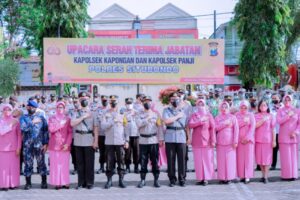 Pimpin Serah Terima Jabatan Kapolsek, AKBP Andi Sinjaya Harapkan Ada Peningkatan Prestasi Kinerja