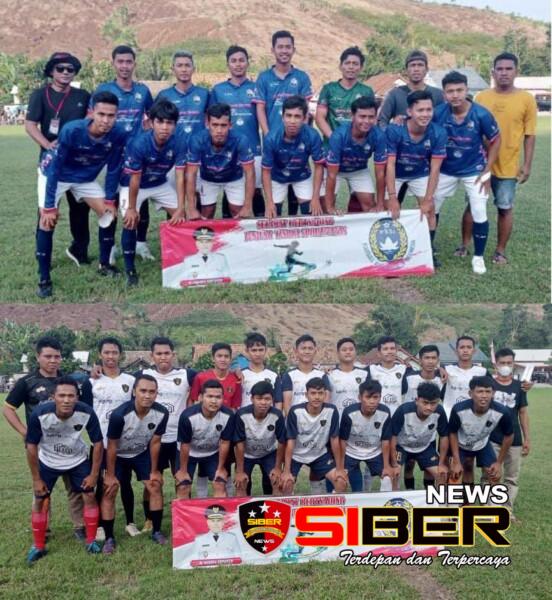 Open Turnamen Sepak Bola Nanang Ermanto Cup Desa Bakuheni Lampung Selatan Memasuki Delapan