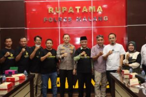 Jalin Silaturahmi, Kapolres Malang gelar Audiensi dengan Rumah Sedekah NU