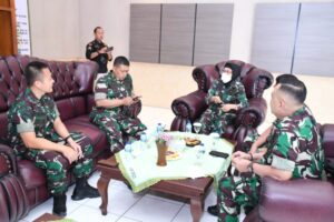 Kodim 0822 Bondowoso Menerima Kunjungan Wasrik Current Audit Itdam V Brawijaya