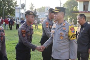 Pelaksanaan Orientasi Lingkungan Bagi Bintara Muda di Polres Bondowoso