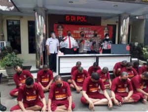 Polres Pasuruan Kota Ringkus 16 Tersangka Pelaku Kejahatan Saat Gelar Operasi Sikat Semeru 2022